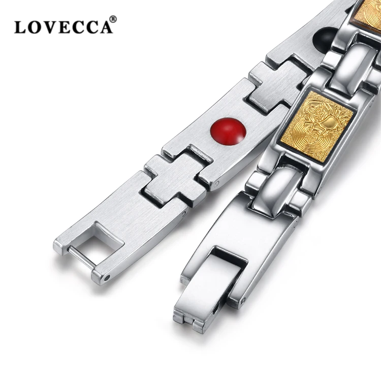 High quality super strong neodymium magnetic bracelet with energy IR-ion magnet germanium