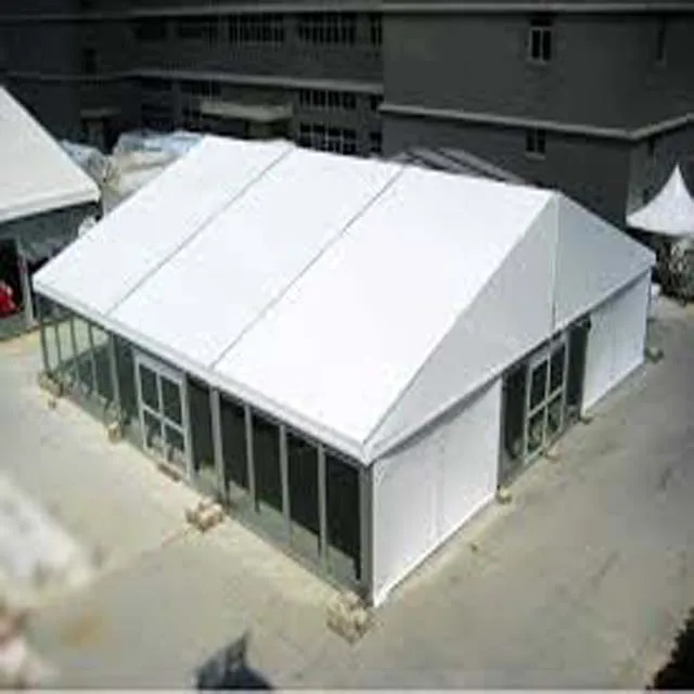 Hot sale cheap 1000 people outdoor Waterproof large event marquee wedding party tent with Clear glass roof