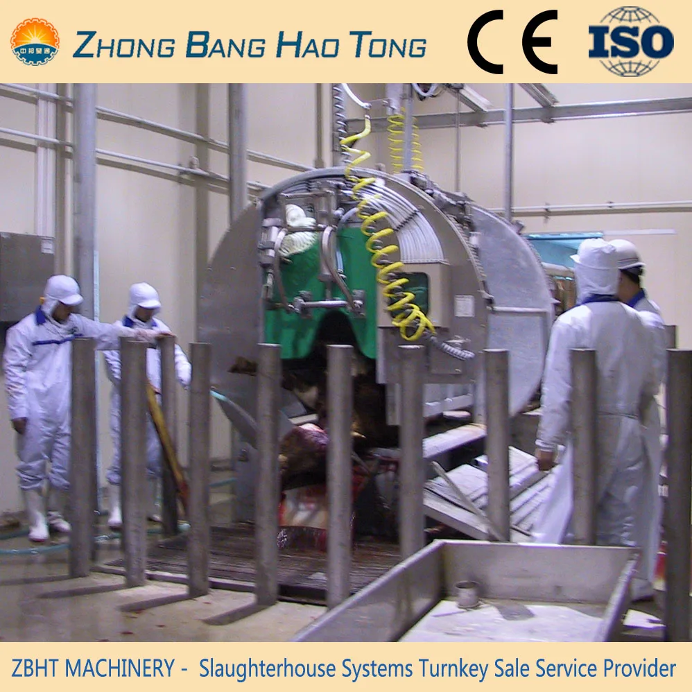 High Safety Halal Cattle slaughter  machine Rotary Ritual Killing Box