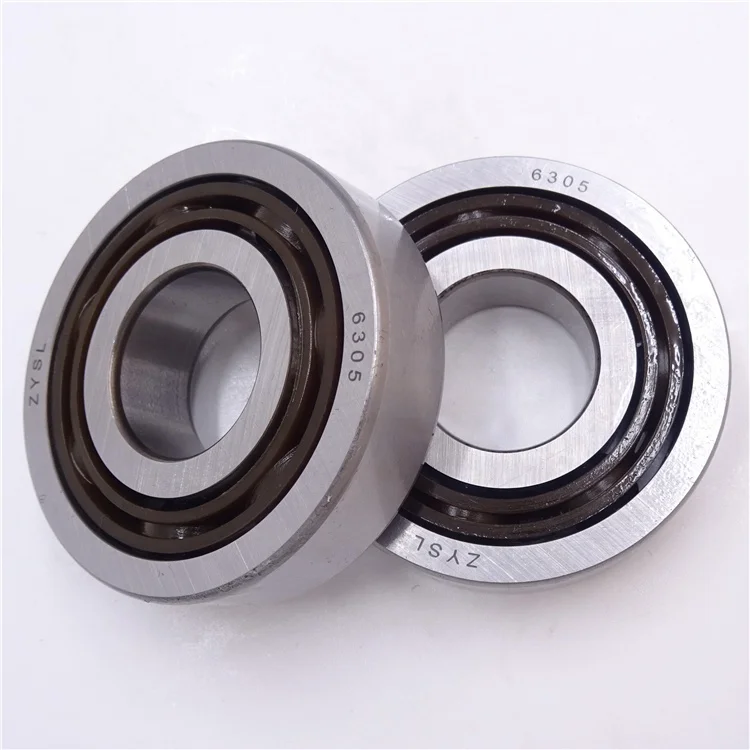 hybrid ceramic ball bearings 6305 Si3N4 balls chrome steel ring ball bearing 6305