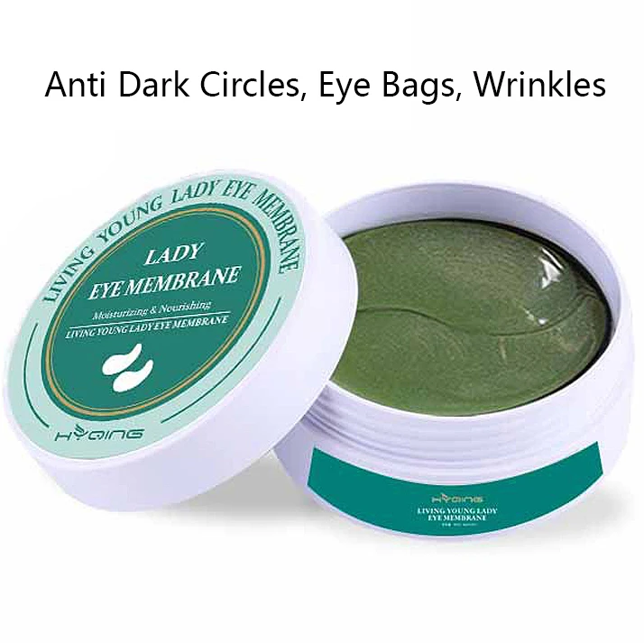 Free Shipping Collagen Moisturizing Anti Aging Under Eyes Masks Skin Care Gel Eye Bags Removal Patches For Woman Dark Eye Circle
