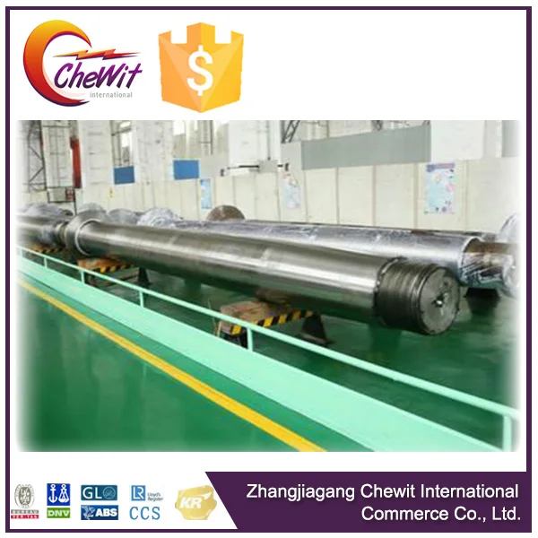 Forged steel certified by MDT Shipbuilding and Marine forgings