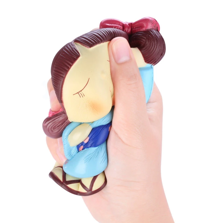 
Supplier Wholesale Soft Toy Relieve Pressure Kawaii squishy toys japan Cartoon Girl 