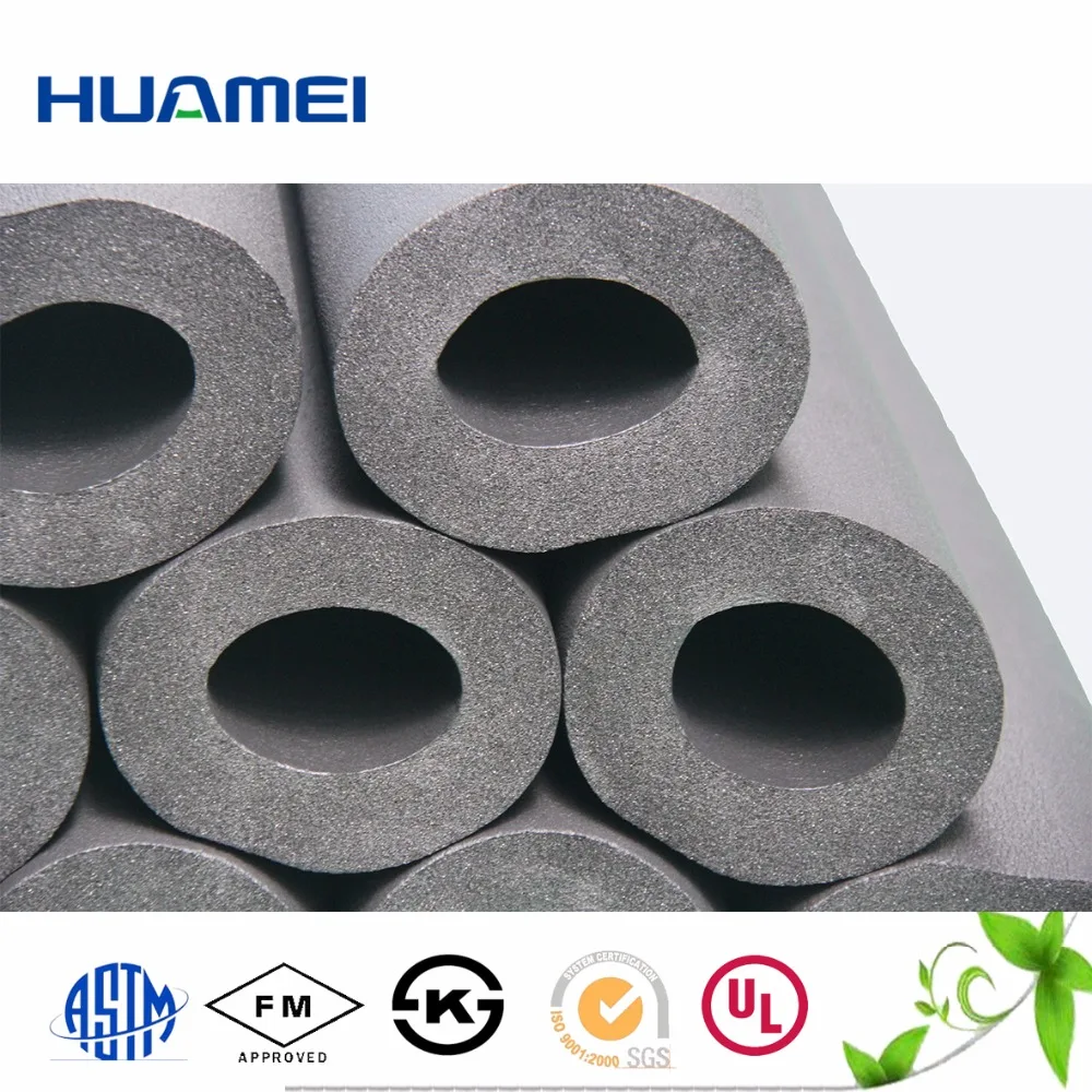 
NBR PVC pipe insulation foam / Rubber foam price / Flexible fireproof rubber foam thermal insulation 