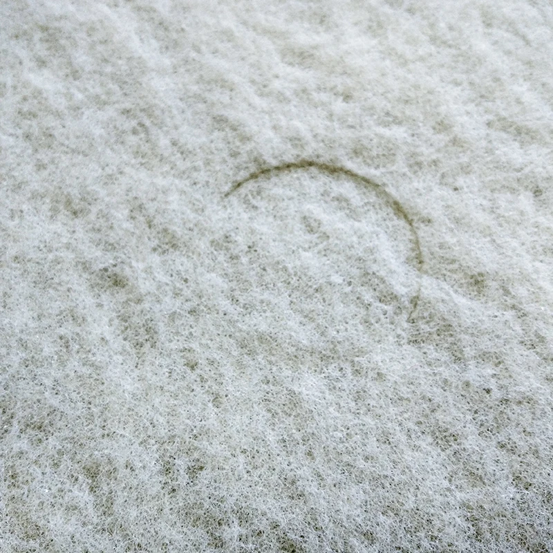 17 inch high quality  white  floor polishing pad