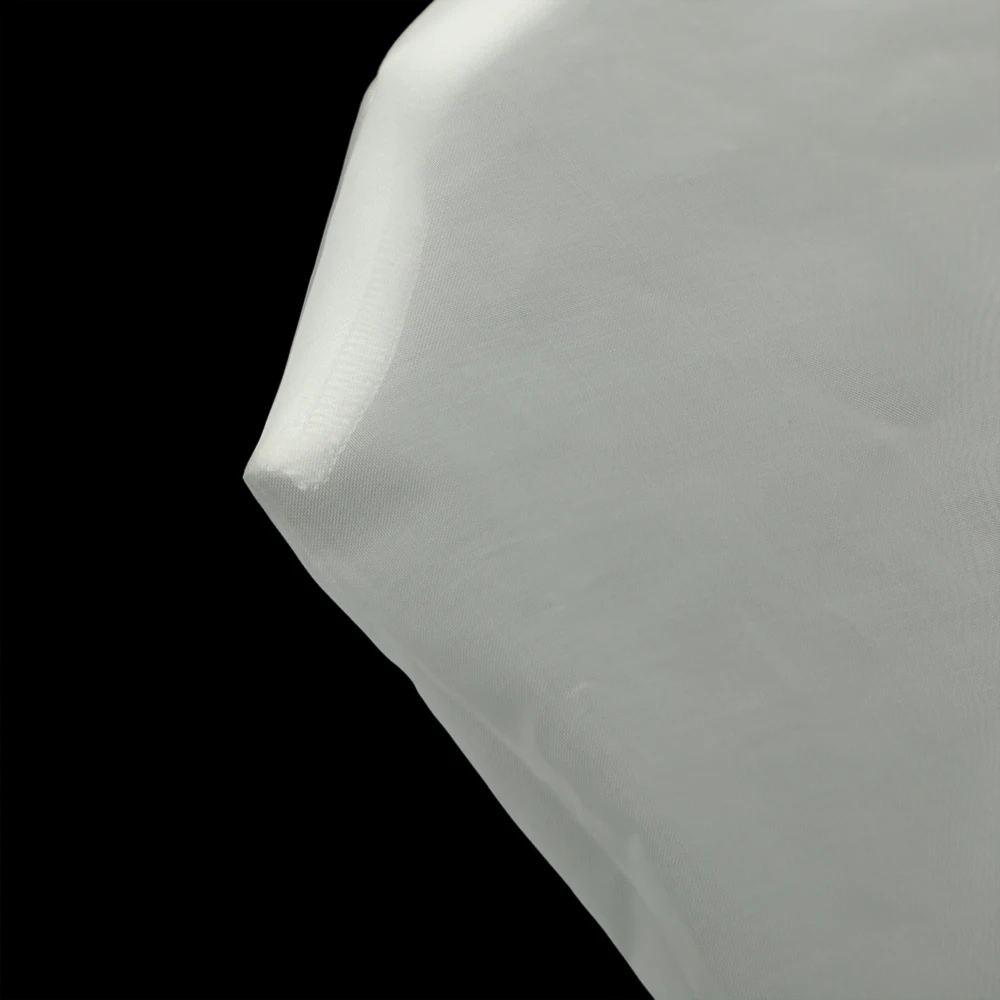 white nylon filter bag for  chemicals filtering round neck  size customization