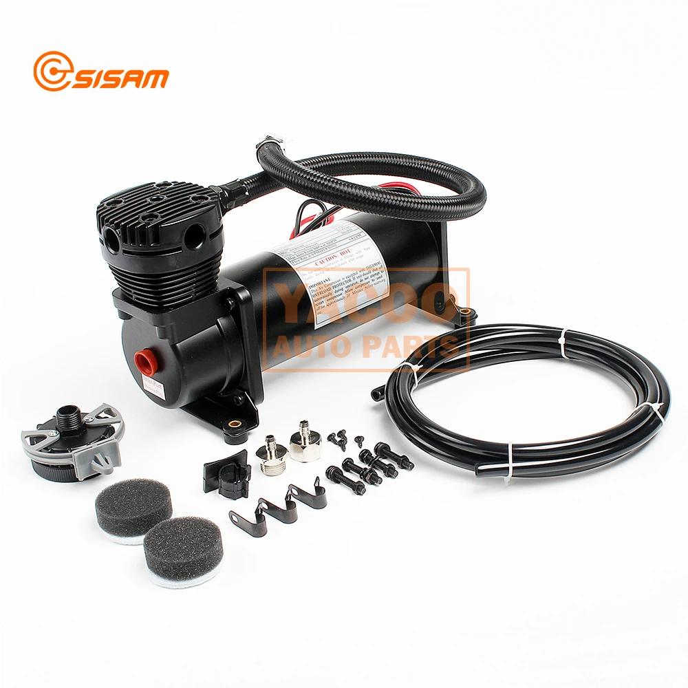 Remote Mount Air Filter 12V 6 bar Car Air Suspension Compressor with Air Tank 12v Tyre Inflator 6 Bar for Horn