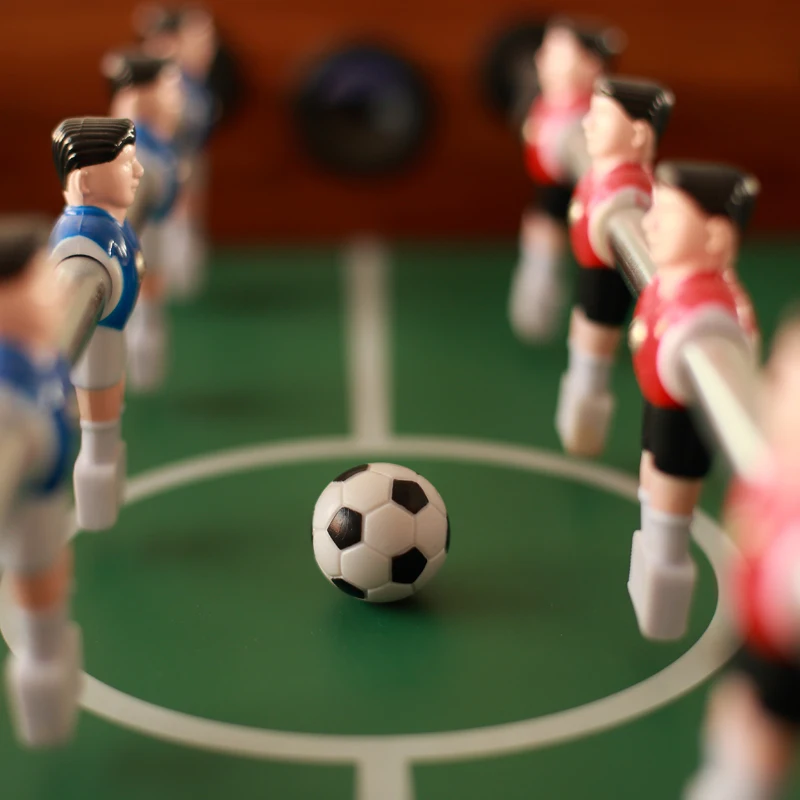 new indoor wooden soccer football goal kicker foosball table with accessory kit