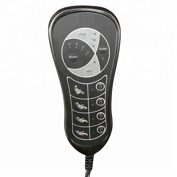 High quality car home use seat with heat neck, back and buttocks massage cushion