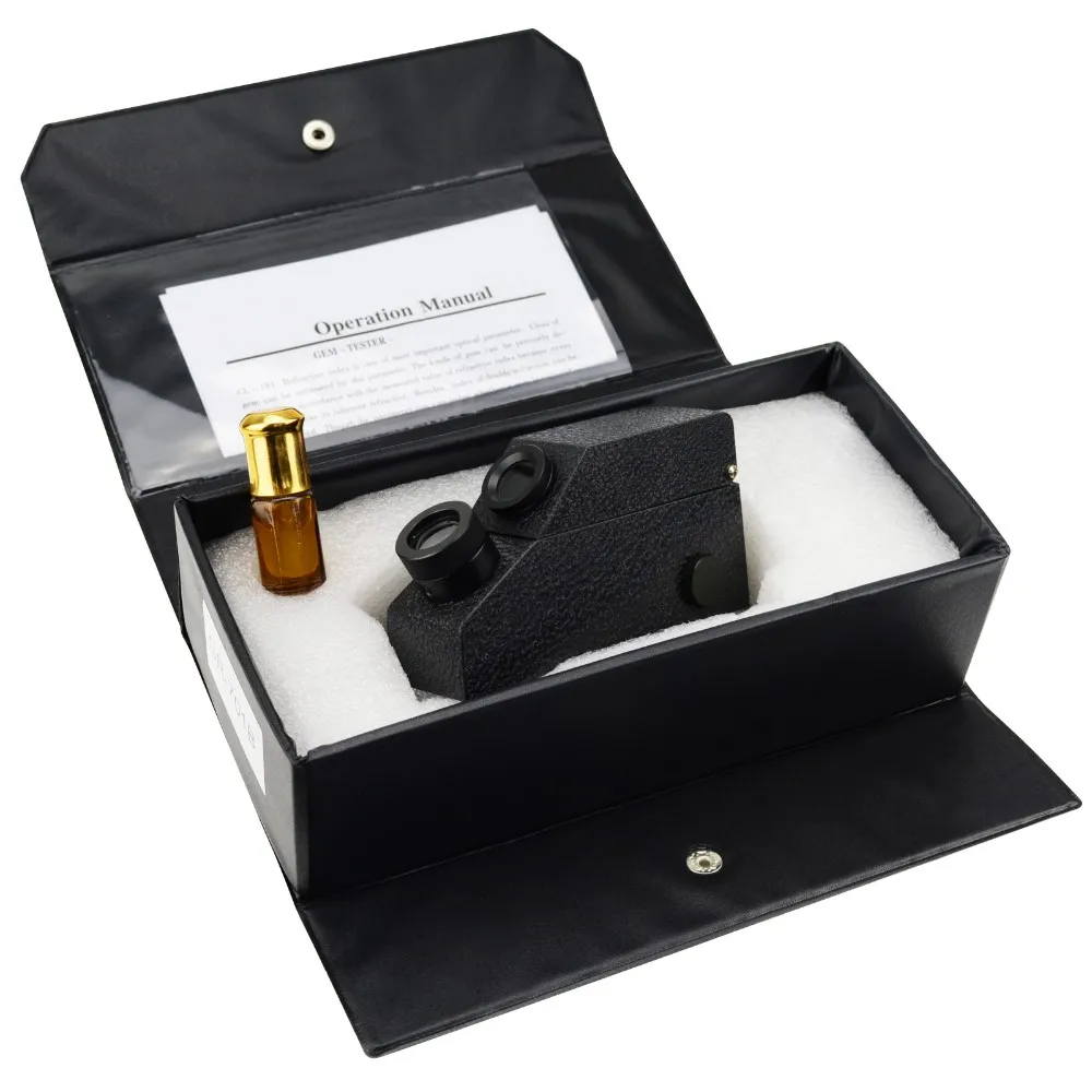 GR-701B Рефрактометр самоцвета с встроенный светом СИД + маслом RI