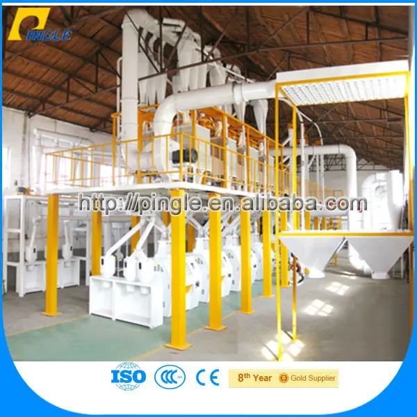50Ton Complete Flour Mill/Wheat Flour Milling Production Line