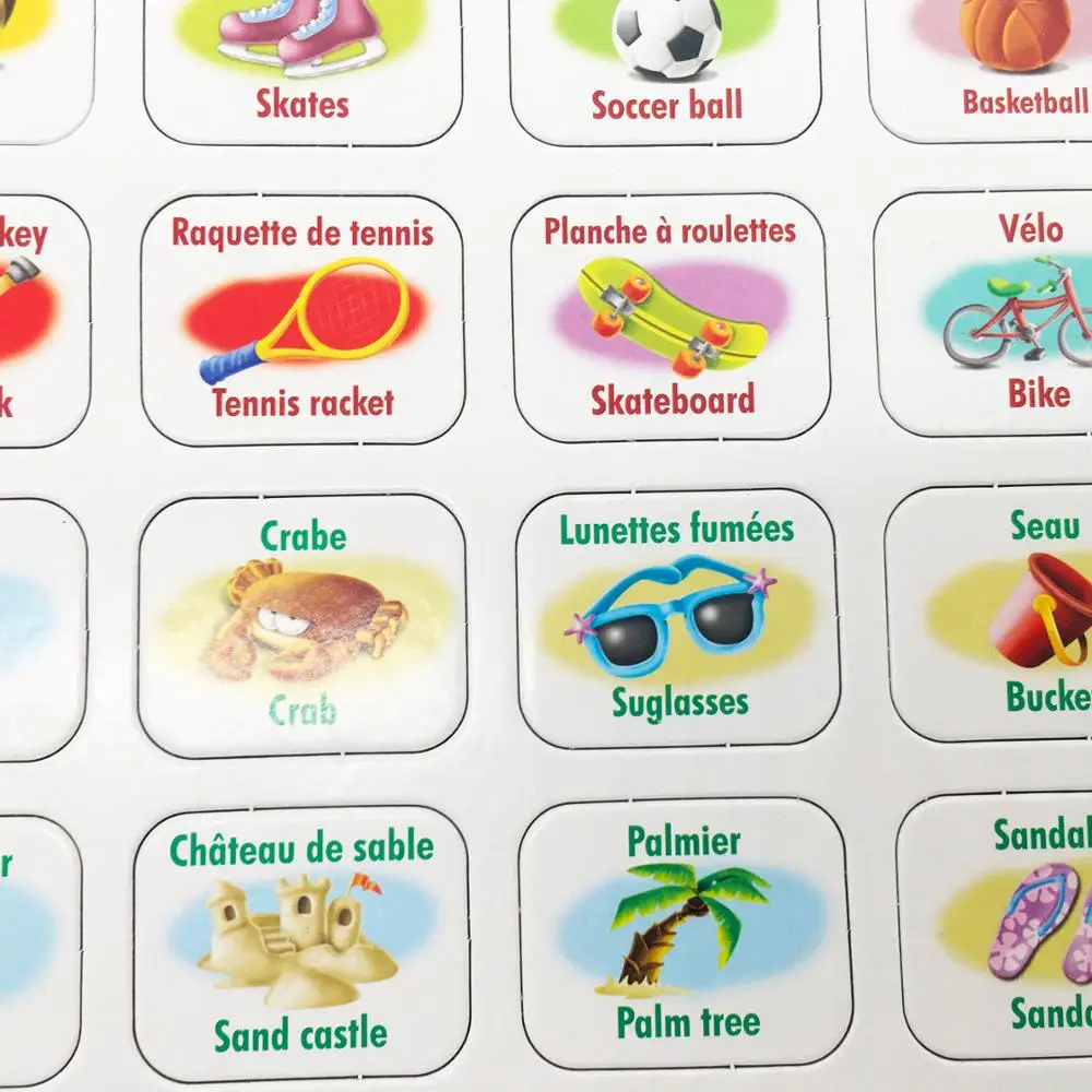 custom cardboard tile and token for kids