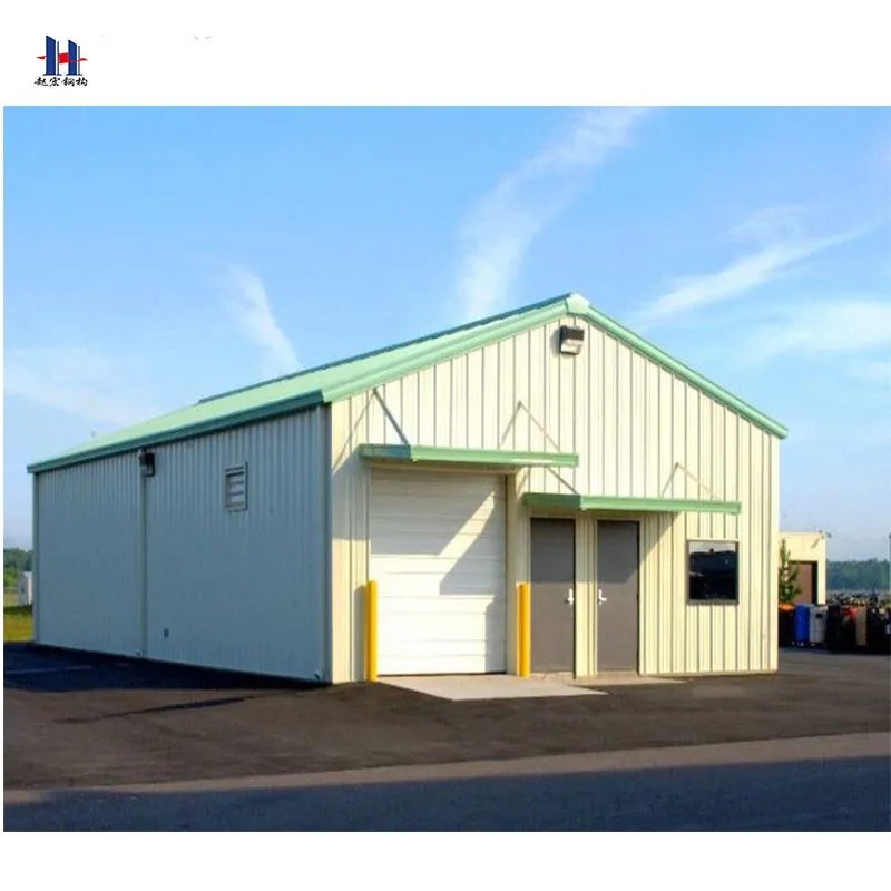 Assembling rust-proof long span steel frame structure warehouse workshop