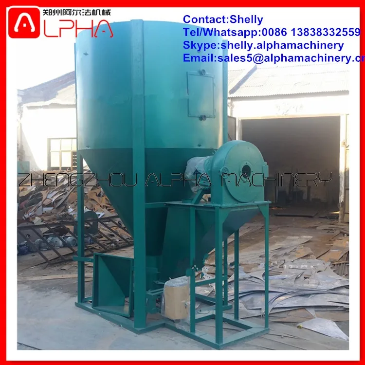 Camel feed grinder and mixer poultry feed grinder and mixer feed mill equipment