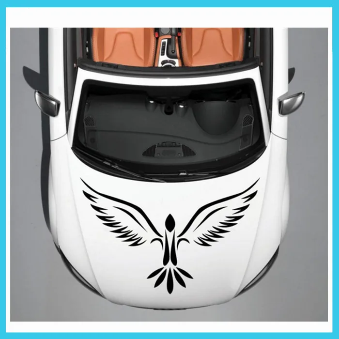 OEM design anti UV car hood decals sticker