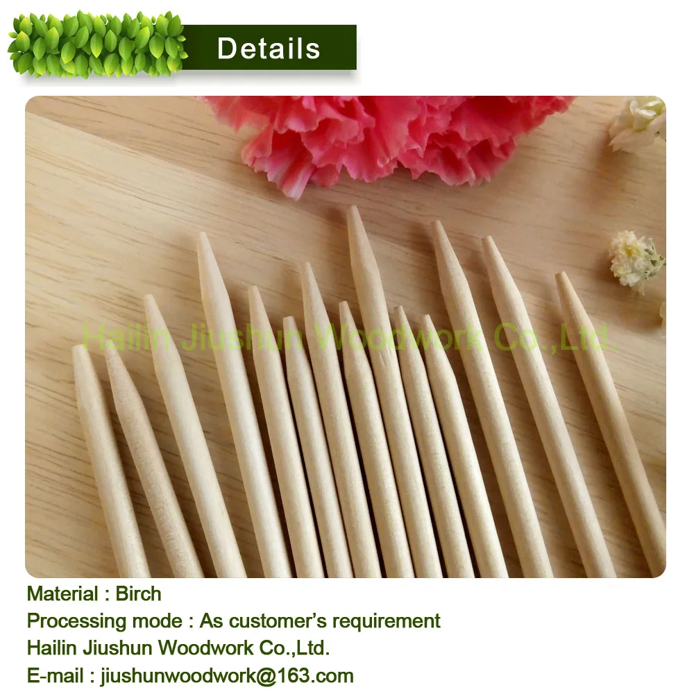 High quality disposable wood skewer /sticks