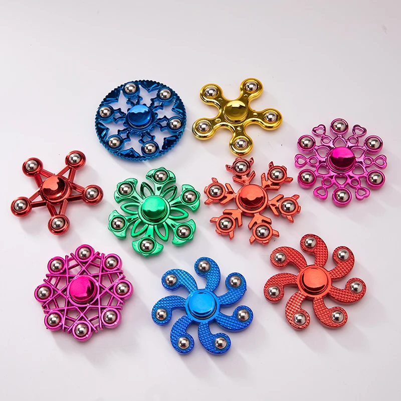 Manufacturers wholesale fingertip gyro marbles children steel ball fingertip gyro adult decompression toys