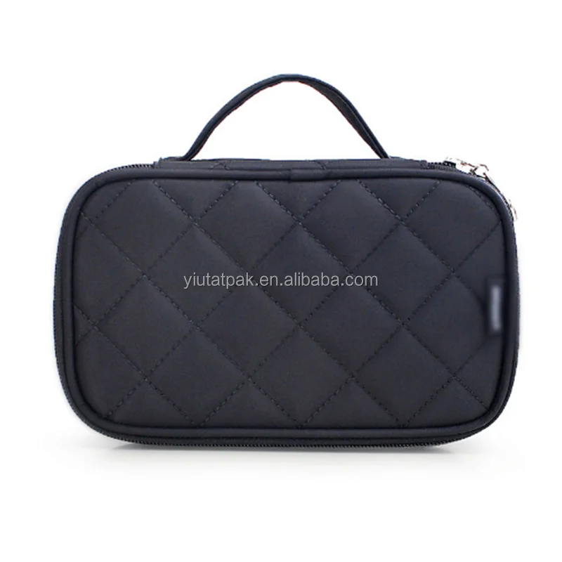Avon Audit Cosmetic Bags Makeup Case Bag Polyester Quilted Makeup Beauty Case