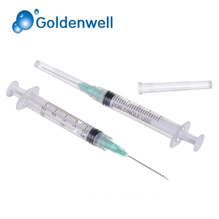 1mL Sterile Syringe With Needle (CE&ISO)