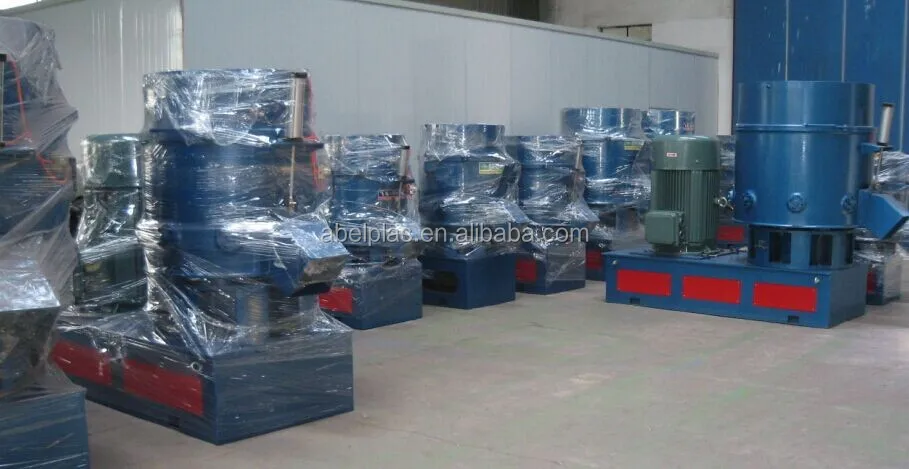 plastic agglomerator machine for pe film recycling