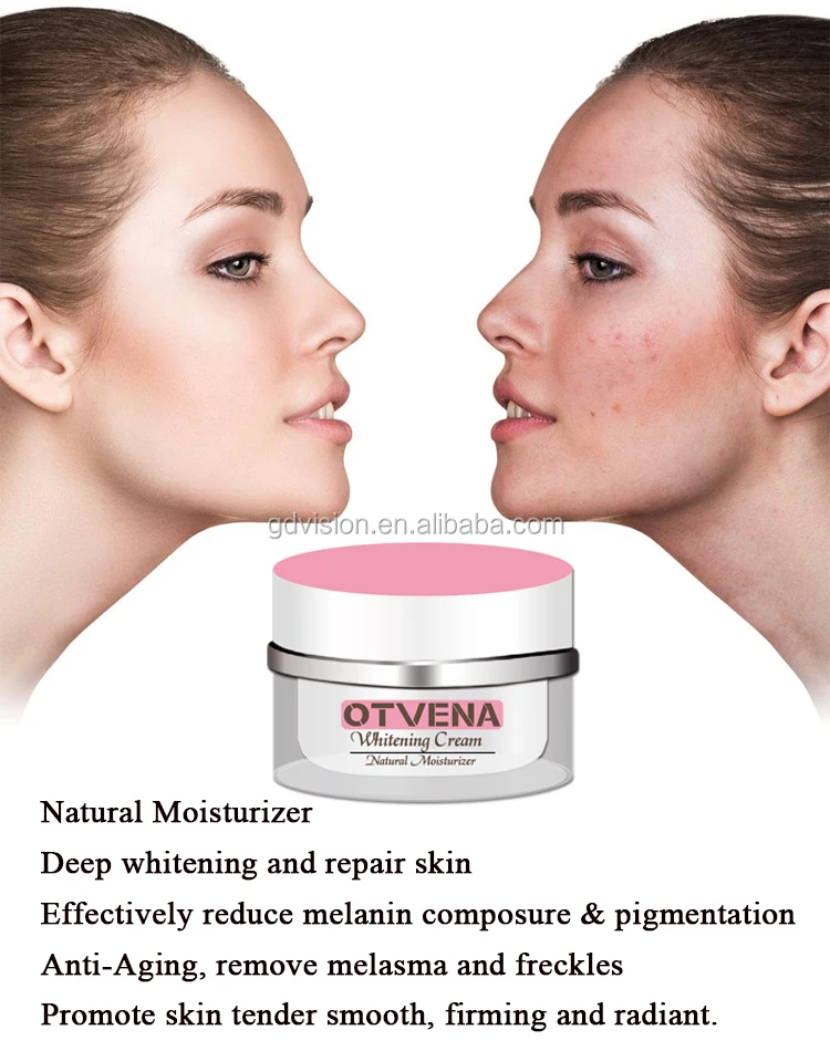Hot sell OTVENA face milk quick skin whitening body cream in south korea