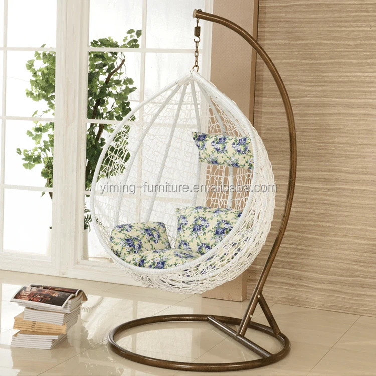 Лидер продаж, уличный садовый Плетеный гамак для внутреннего дворика, подвесное кресло-качели из ротанга для яиц