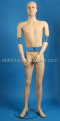
artificial poses military male mannequin 
