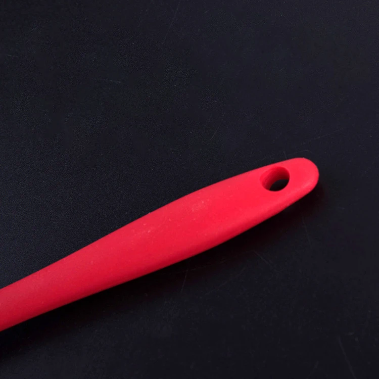 Silicone Spatula 5-piece Set High Heat-Resistant Spatulas/Brush Non-stick Rubber Spatulas with Stainless Steel Core