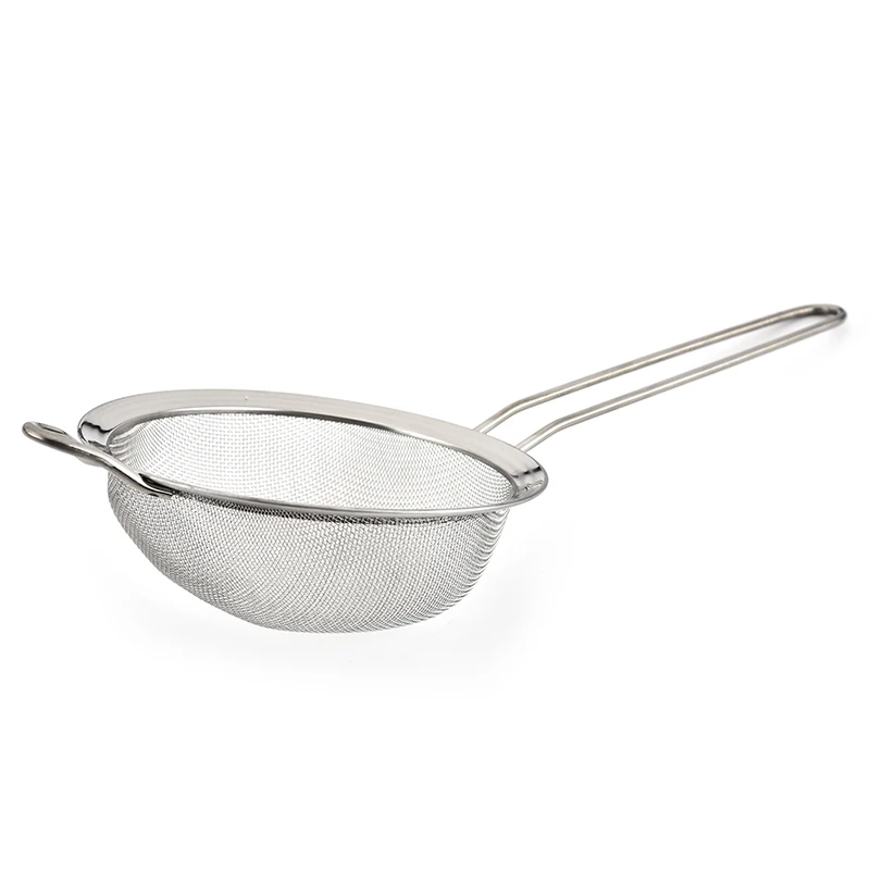 Stainless Steel Fine Mesh Strainer with Non-Slip Silicone Handles Strainers, Colanders and Sifters