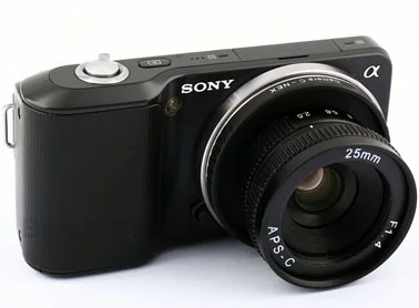New 25mm C mount Camera Lens for wide APS-C sensor camera M4/3 NEX FX EOSM N1 P/Q