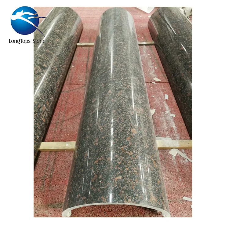 Wholesale granite stone gate pillar design gate pillar stone granite column price