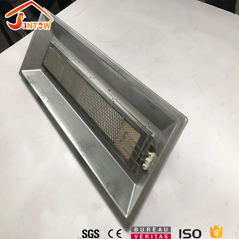 natural gas infrared overhead radiant heaters for greenhouse