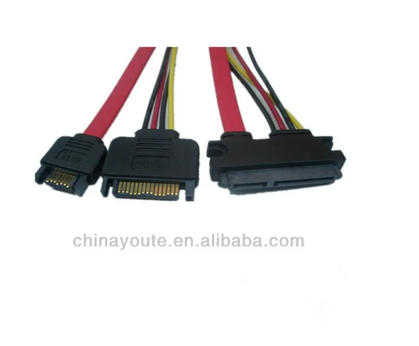 SCSI Adapter connector to SATA power Cable Assembly