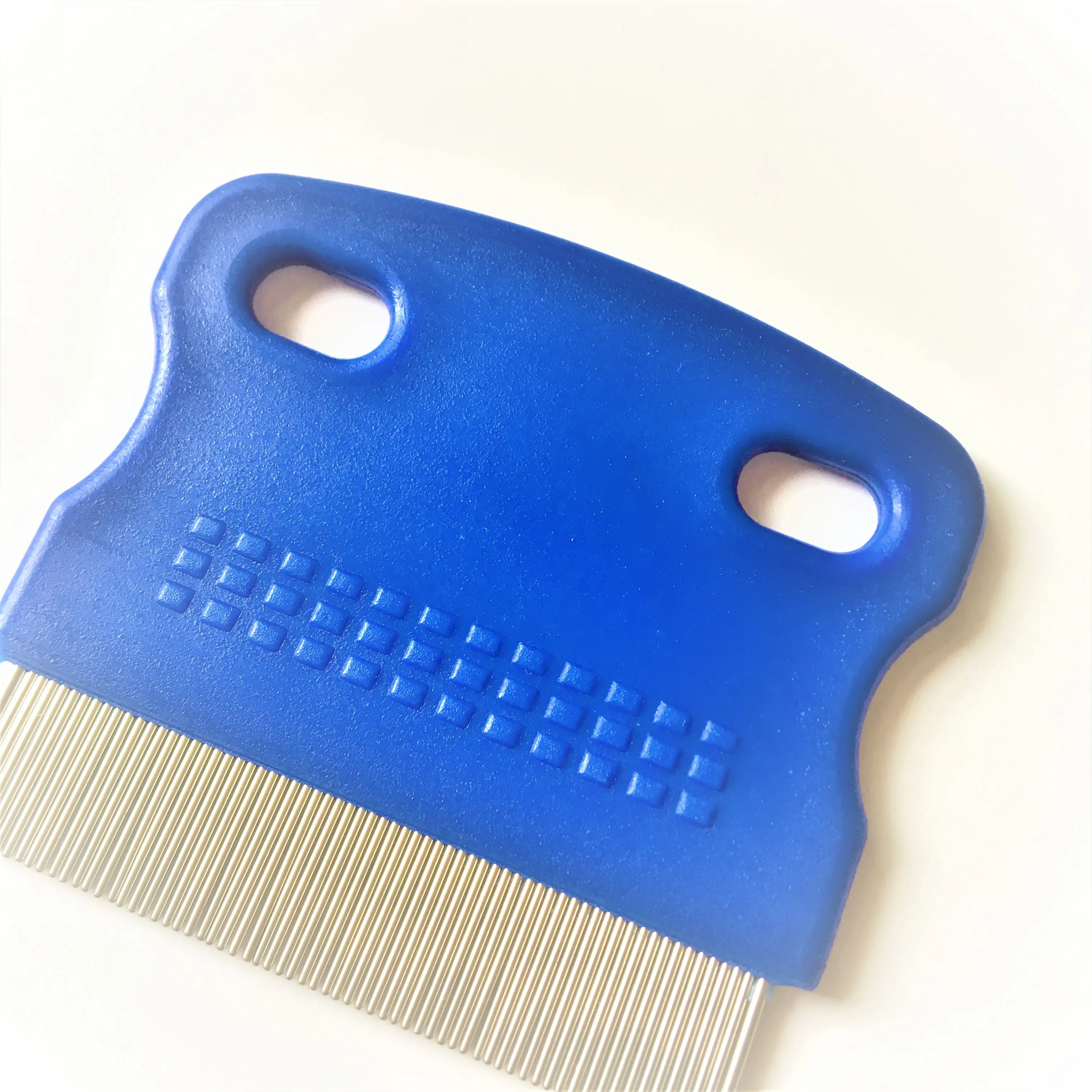 Гребень для чистки кошек и собак, питомцы из нержавеющей стали с короткими иглами для удаления блох