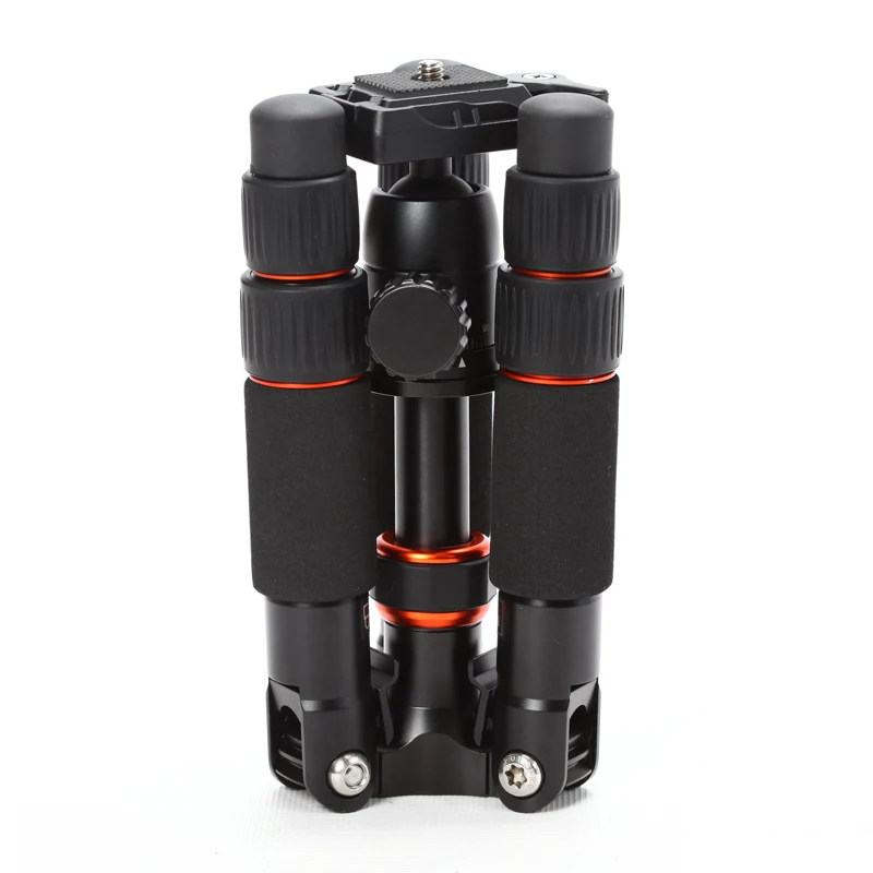 Fotopro mini metal tripod ,black and silver light stand tripod , aluminum and copper video tripod