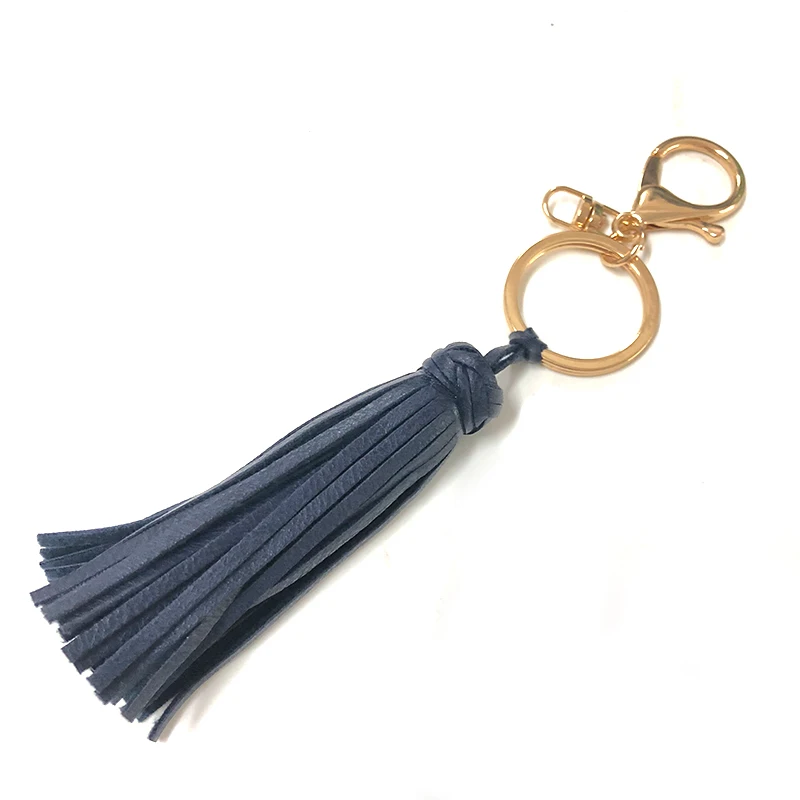 Декоративная Легкая длинная бахрома кожаная кисточка для сумки