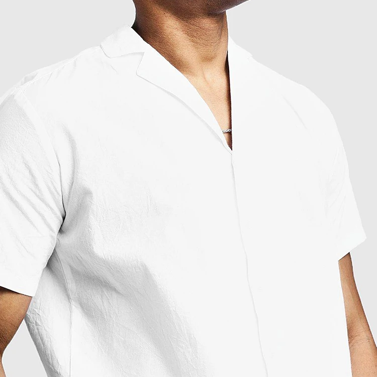 
Wholesale white retro and street style 100% polyester short sleeve t-shirt for men 