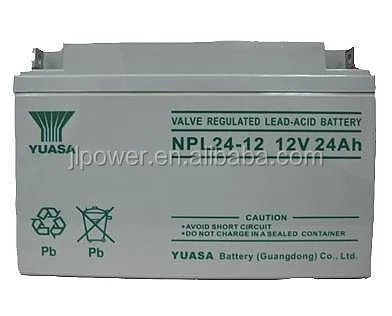 yuasa 12v batteries, yuasa battery 12v 24ah batery for UPS.