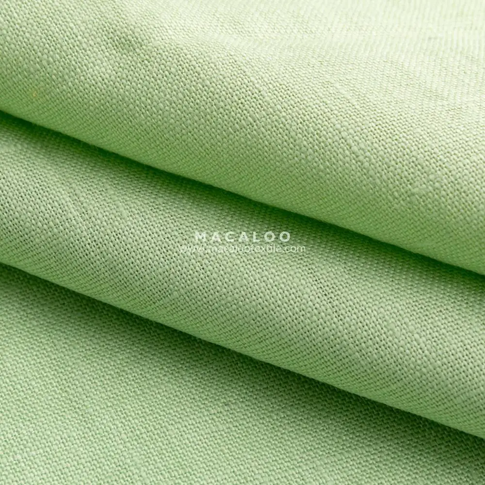 Wholesale woven pure 100 linen fabric