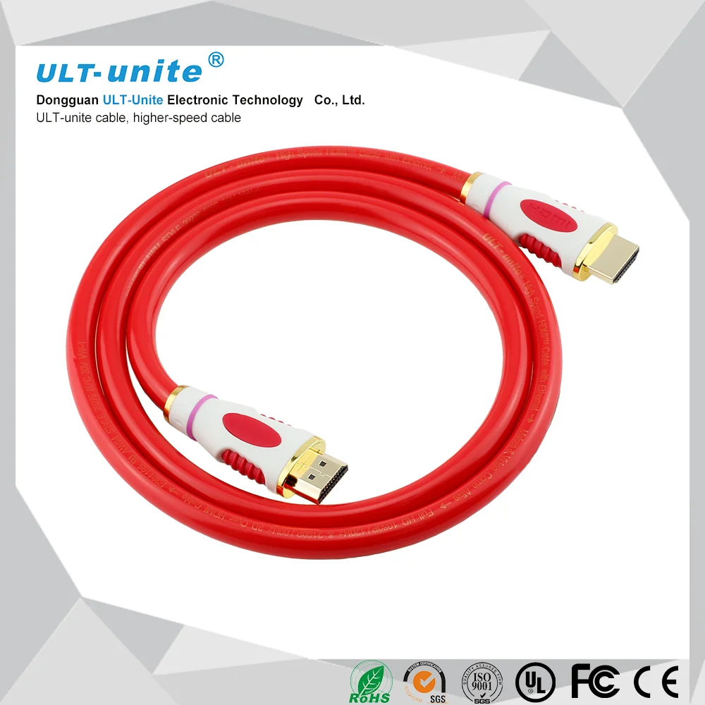 Лучший Бренд 10 Гбит скорость Передачи HDMI Кабель для тв