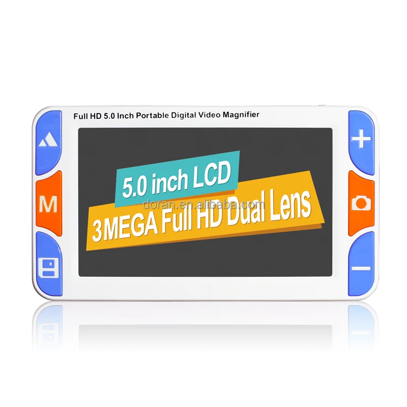 
 Портативная ручная цифровая видеолупа UM005S для низкого видения  