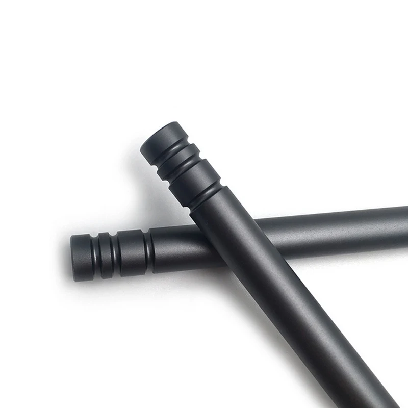 Turning telescopic internally threaded hollow pipe round anodized aluminum tube