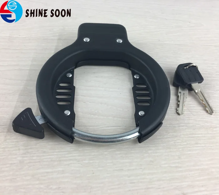 Steel Bike Frame Lock U Type With key City Bike Lock