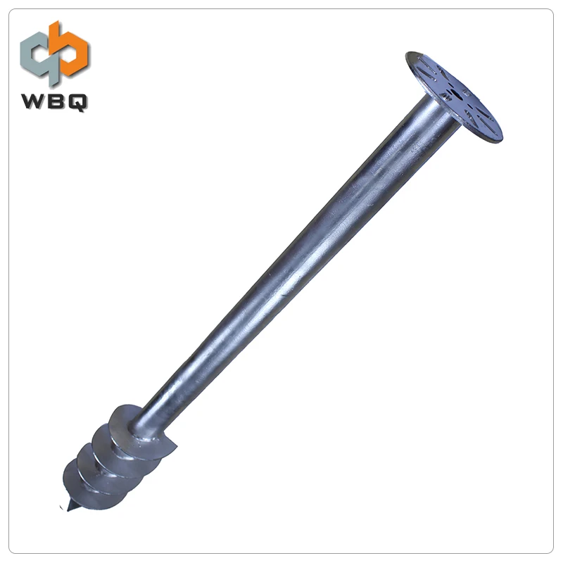 Adjustable Ground Screw Steel Earth Auger Anchor