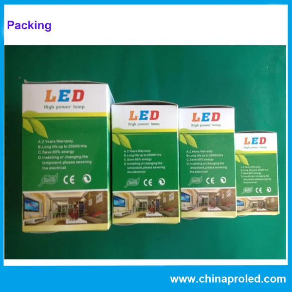 Low price high quality e27 e14 b22 aluminum 3w led bulb light AC100-265v 2 years warranty