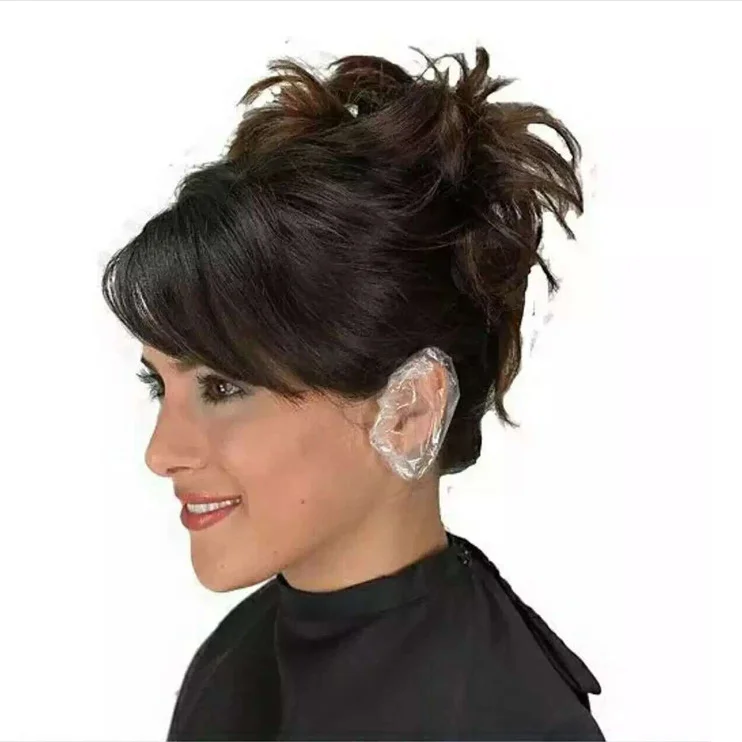 
disposable ear cape earmuff ear cover for salon barber shop 