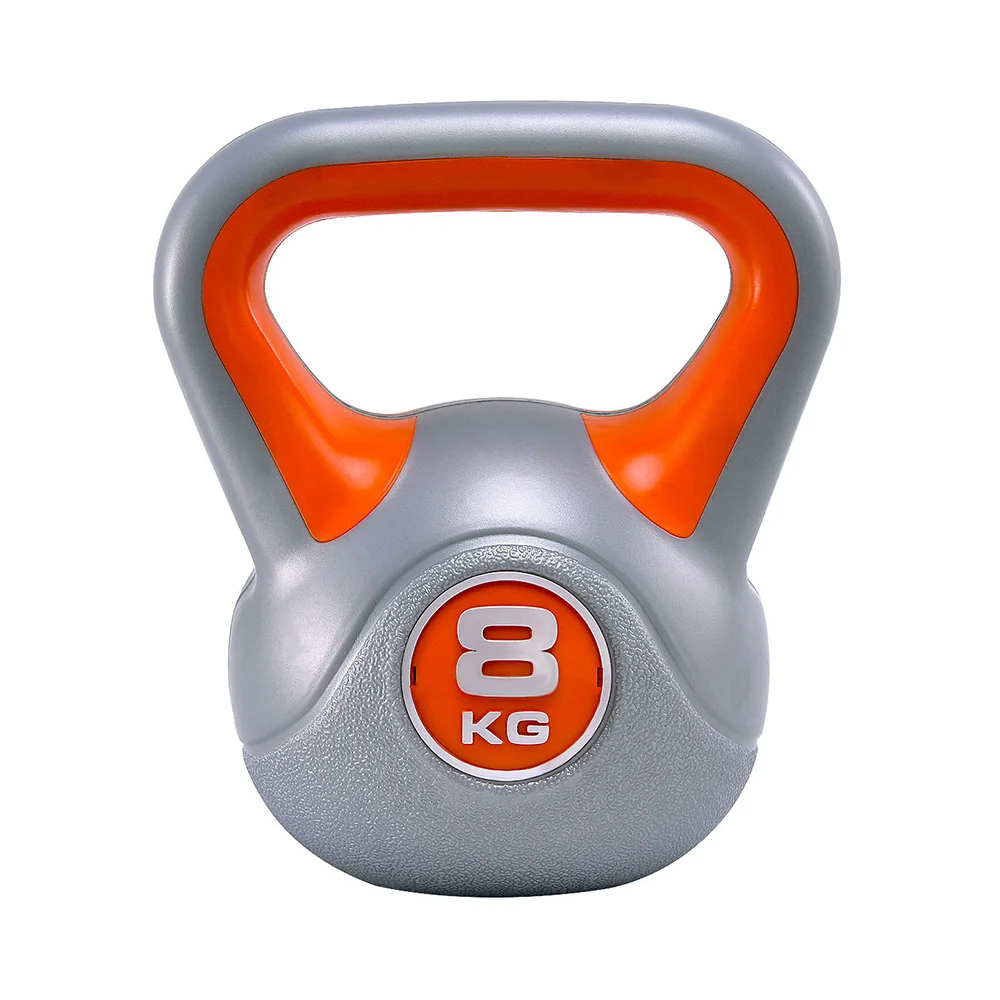 
Ergonomic Tone Fitness Plastic Kettlebell with Iron Sand Insert 