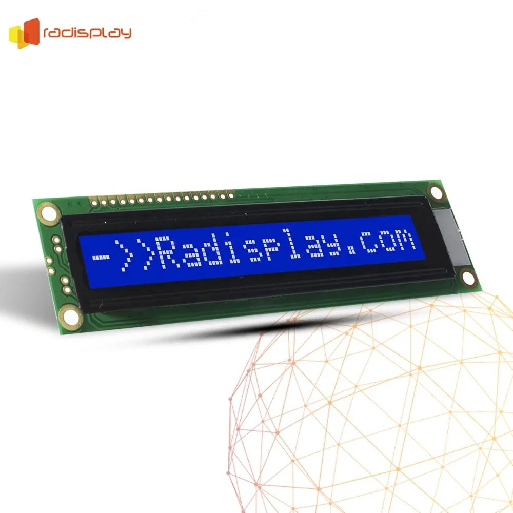 COB STN Character Lcd Module 1601 With Led Backlight