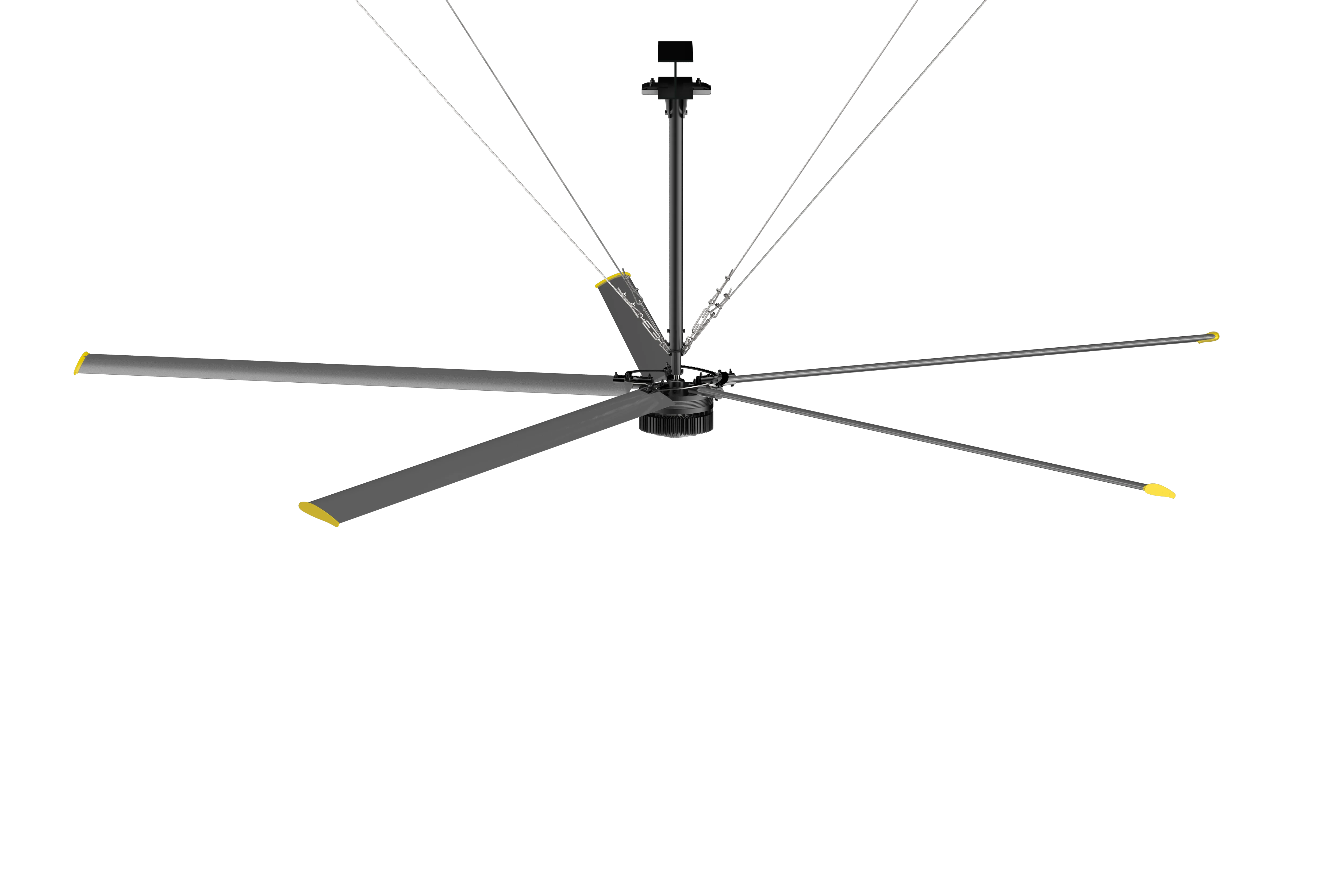 4.9 - 7.3 meters Gran ventilador Industrial  Techo fan