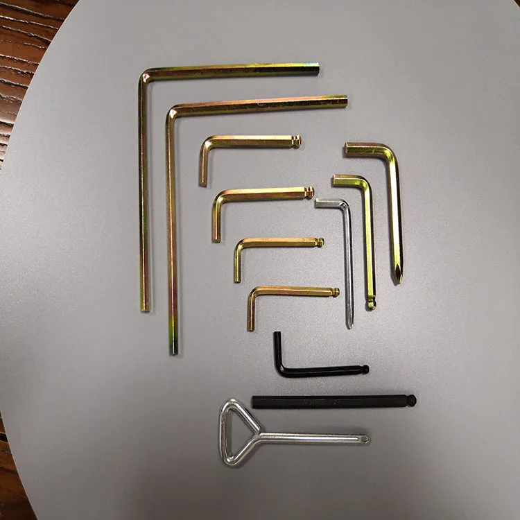 Шестигранный ключ, L-образный, M4/M5/M6/M8/M10, с Т-образной ручкой